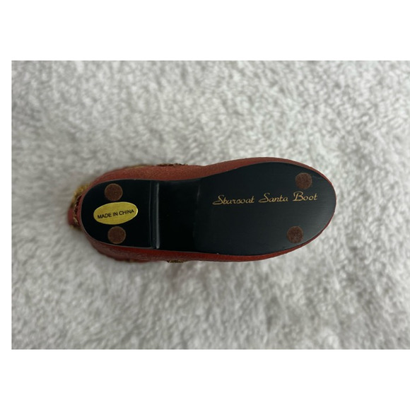 Pipka Gallery Collection Ornament #40037 Starcoat Santa Boot Collectable 2002 3" - Picture 6 of 8